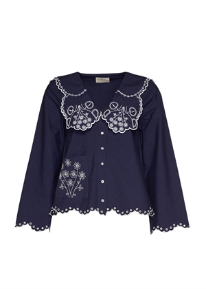 Elysia skjorte Navy Sissel Edelbo 